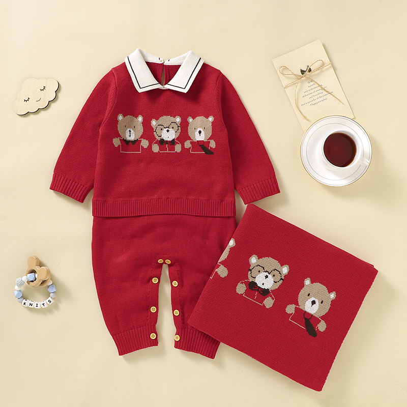 Baby Nursery Sale - Baby Clothes Set Cotton Knit Newborn