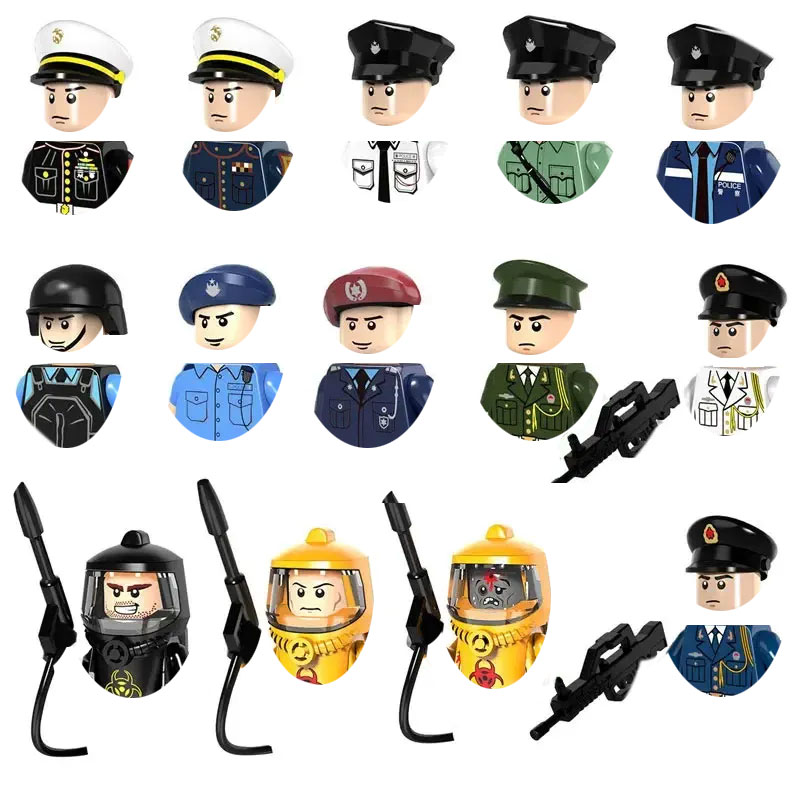 Lego Set City - Special Police Urban Traffic Police Building