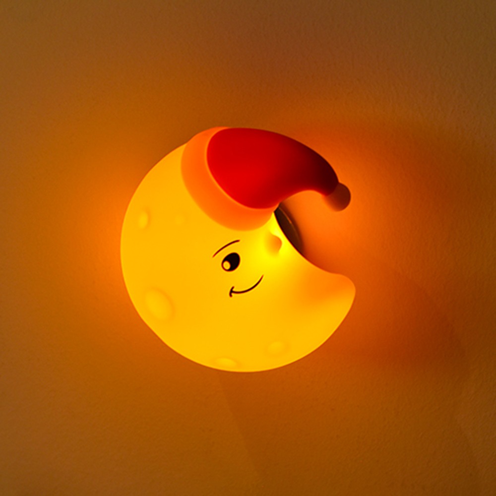 Baby Nursery Wall Lights - Cute Silicone Nursery Wall Night Light