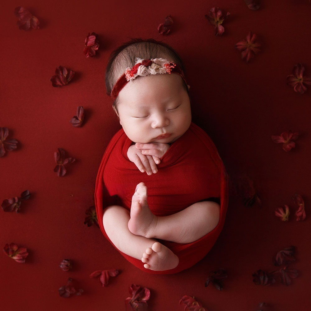 6pcs/Set Newborn Photography P - Baby Wrap Stretchy recension och pris