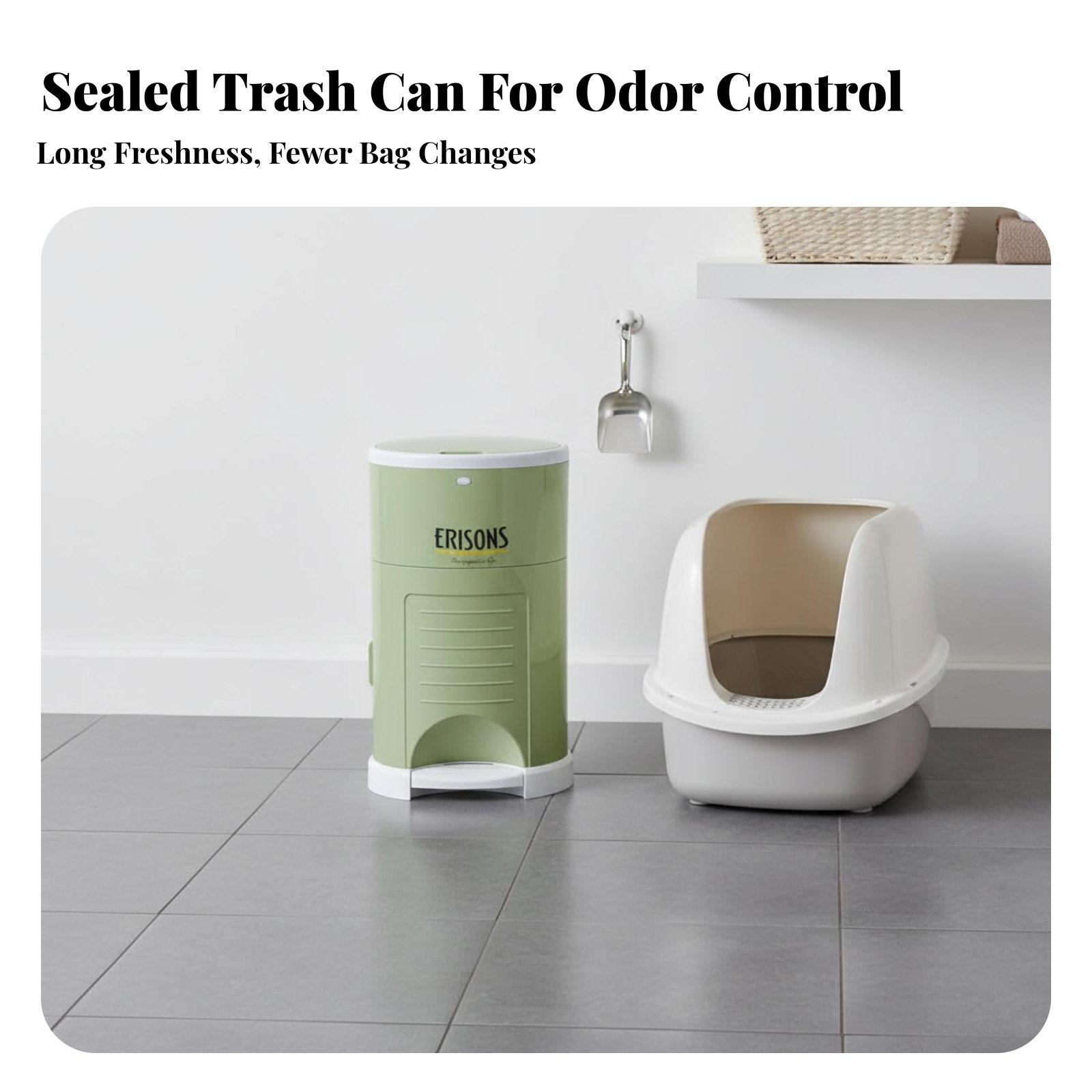 Odor-Blocking Diaper Pail Trip - Diaper Pail Odor recension och pris