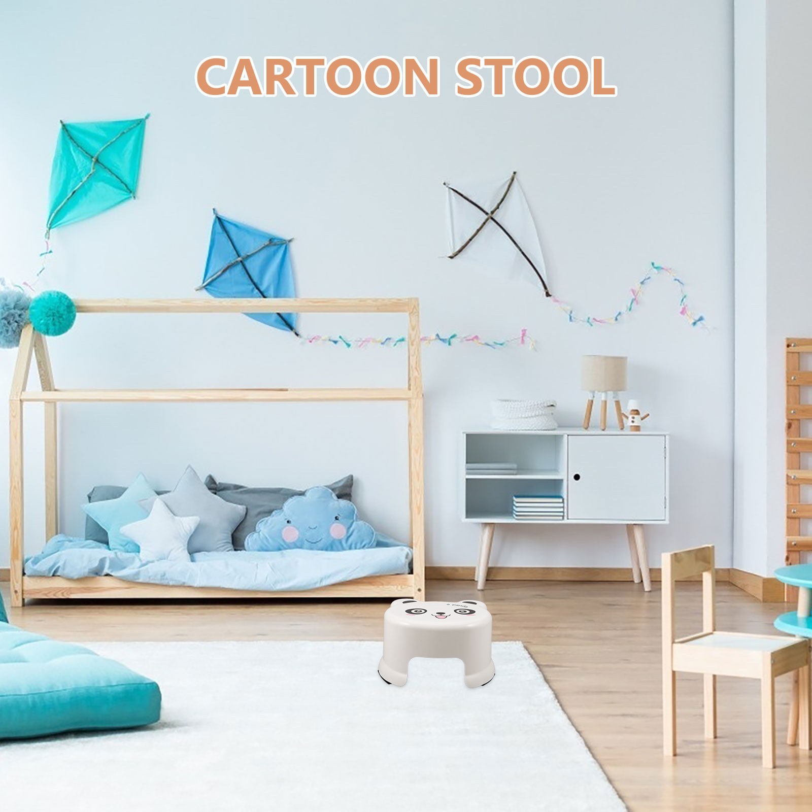 Thickened Non-Slip Cartoon Ste - Baby Nursery Unisex recension och pris