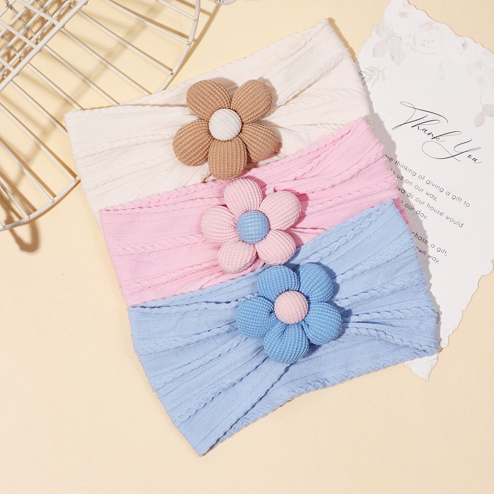 Cute Flower Infant Wide Headba - Baby Wrap Stretchy recension och pris