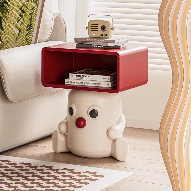 Milky White Baby Nightstand wi - Baby Nursery Table recension och pris