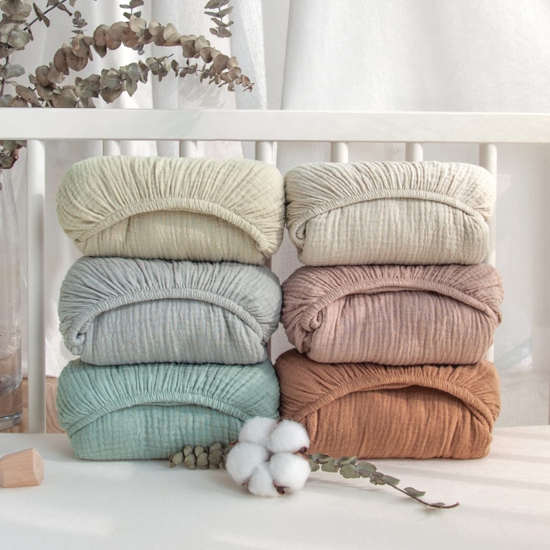 Soft Breathable Muslin Cotton  - Baby Nursery Bed recension och pris