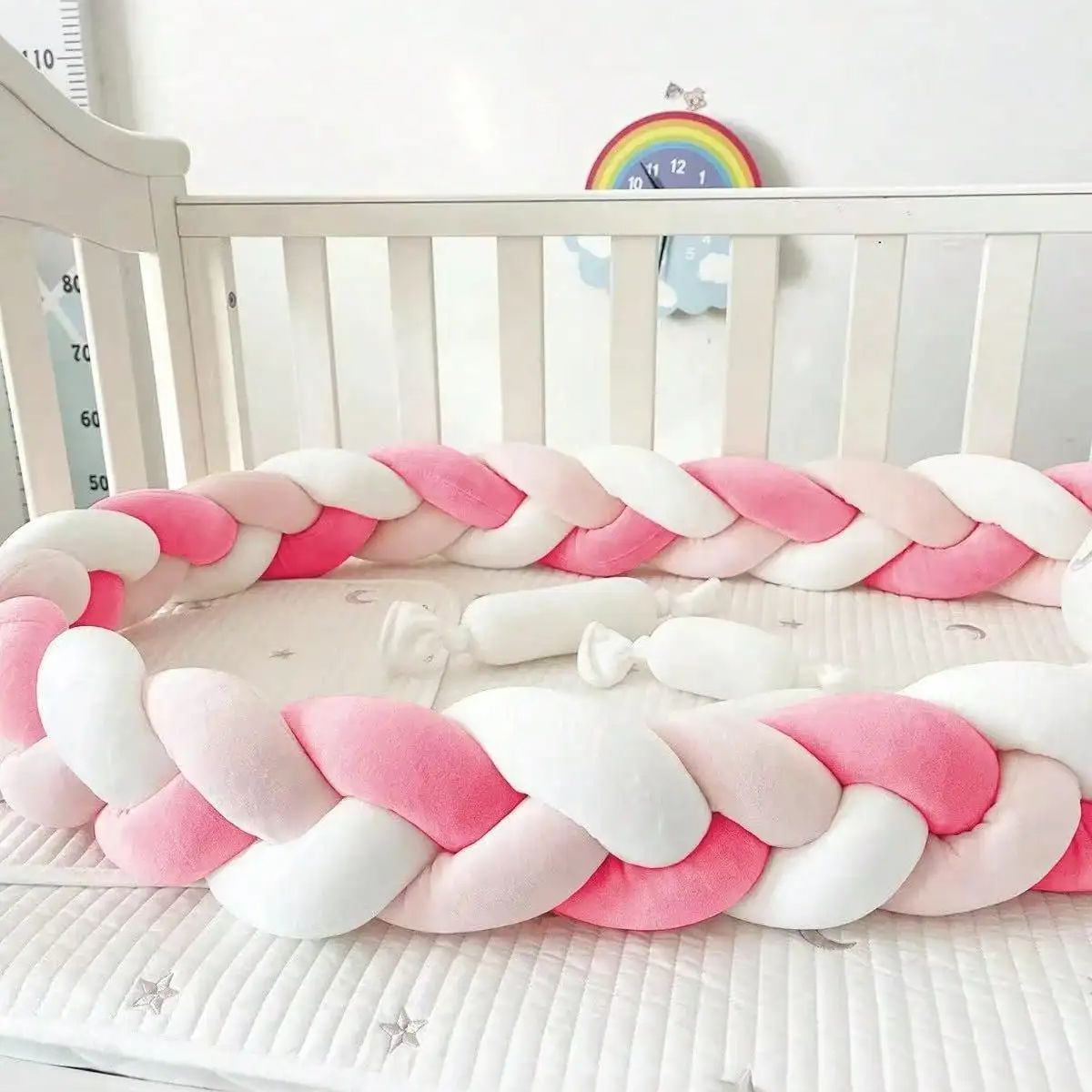 Bumper for Infant Crib Protect - Baby Nursery Sale recension och pris