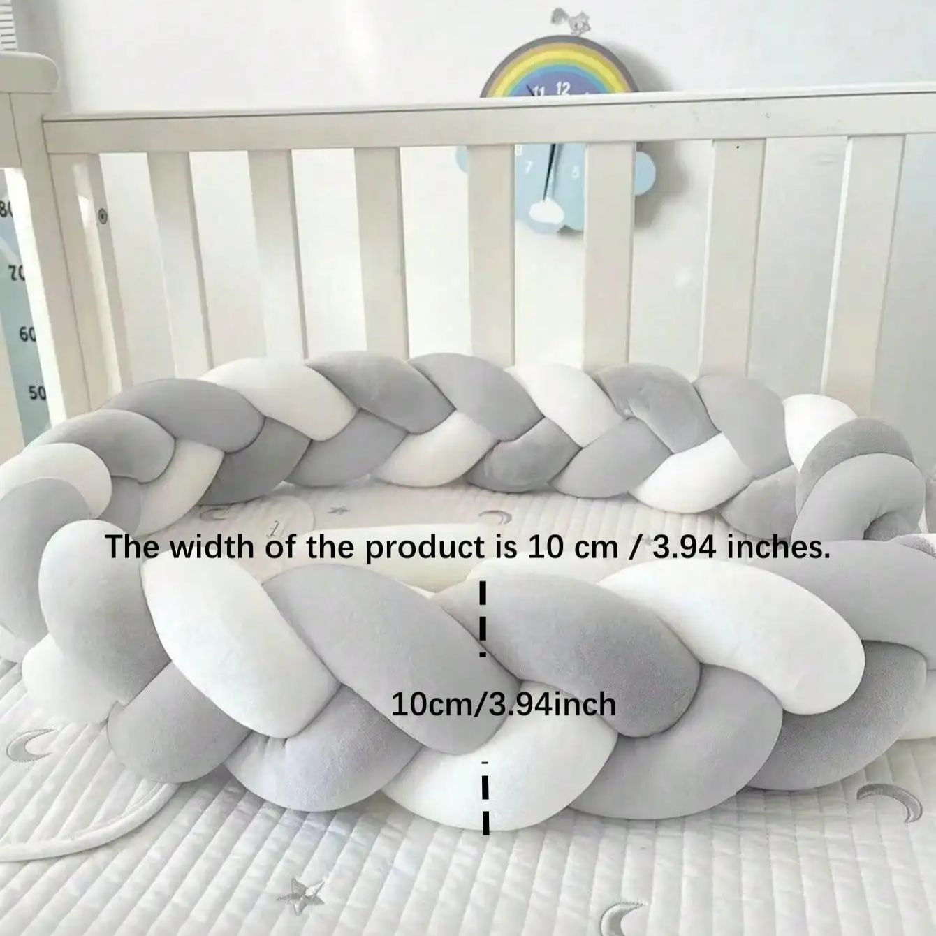 Bumper for Infant Crib Protect - Baby Nursery Sale recension och pris
