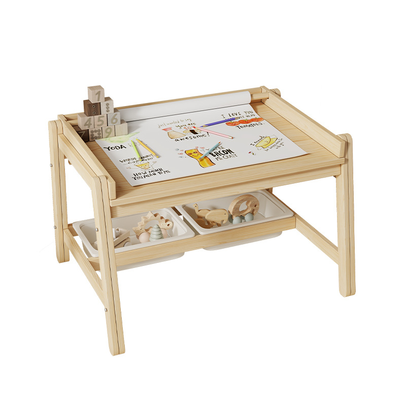 Solid wood tables and chairs,  - Baby Nursery Table recension och pris