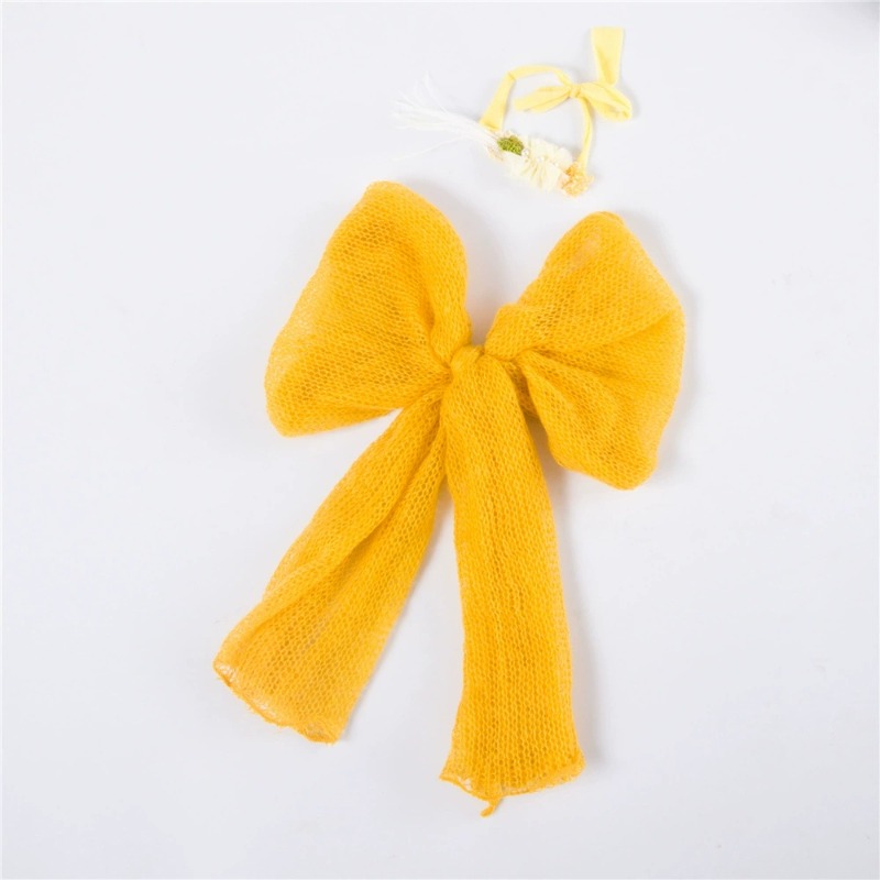 2pcs Butterfly Bowknot Pose Be - Baby Wrap Stretchy recension och pris