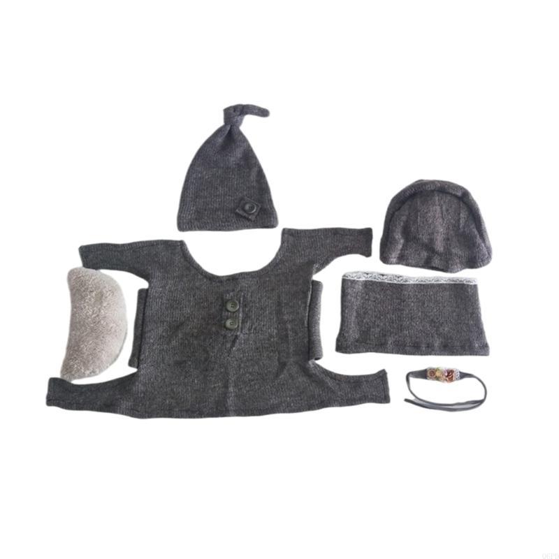   Baby Photography Props Hat W - Baby Wrap Stretchy recension och pris