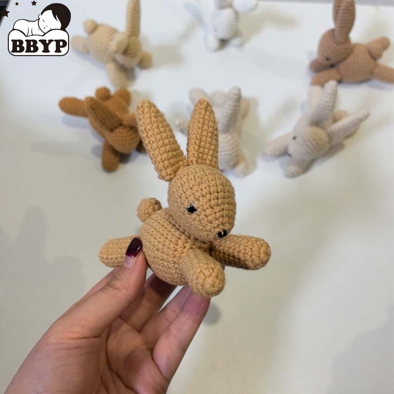 1Pcs Adorable Crochet Rabbit D - Baby Nursery Unisex recension och pris