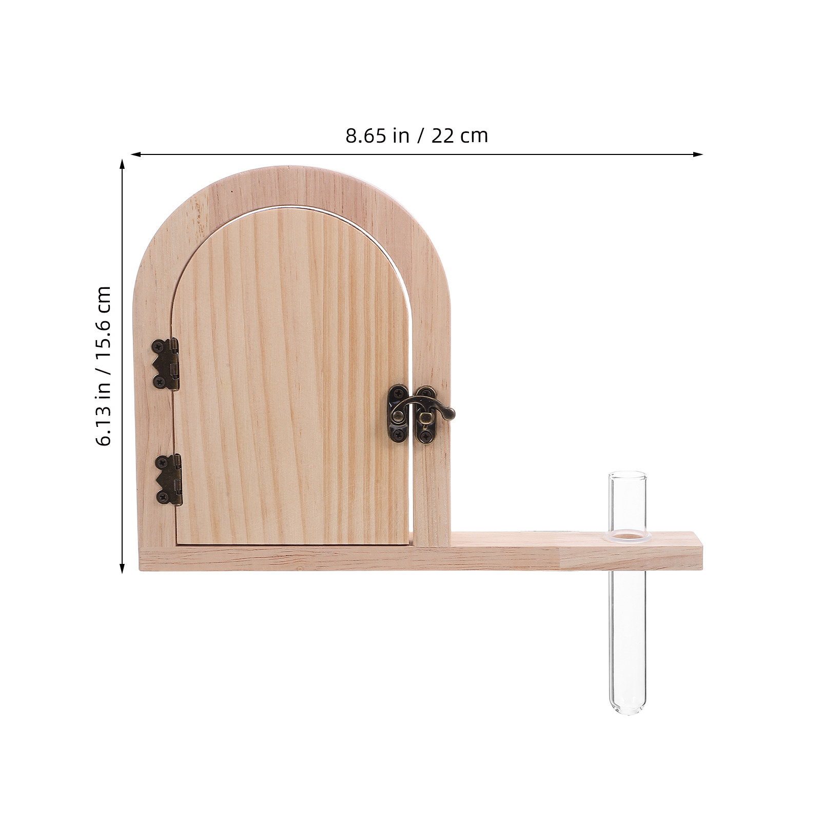 Fairy Door Wooden Outlet Cover - Baby Nursery Vase recension och pris