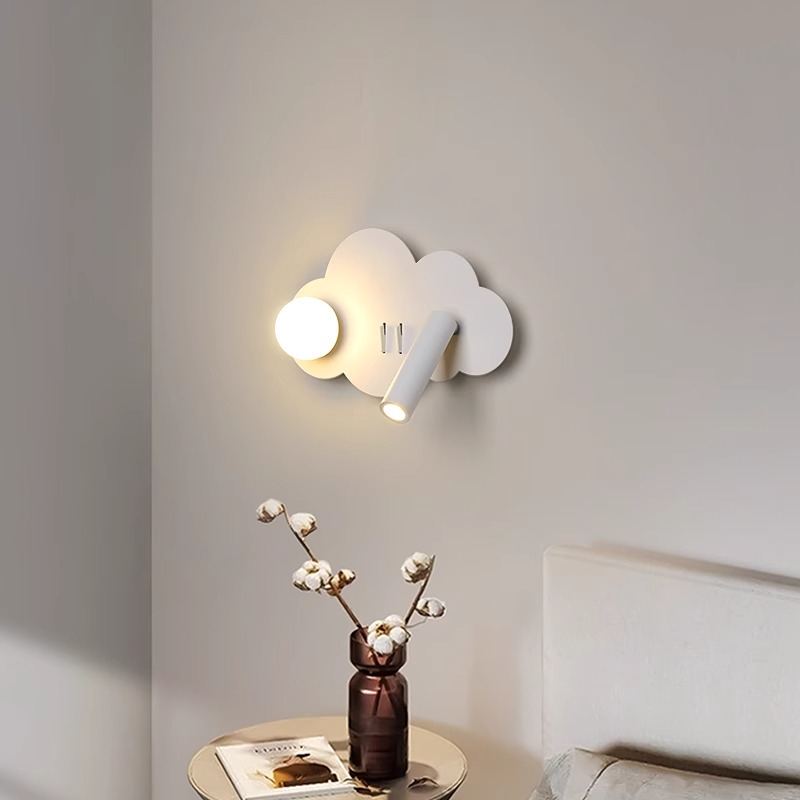 Cloud Bedroom Wall Lamp With S - Baby Nursery Wall Lights recension och pris