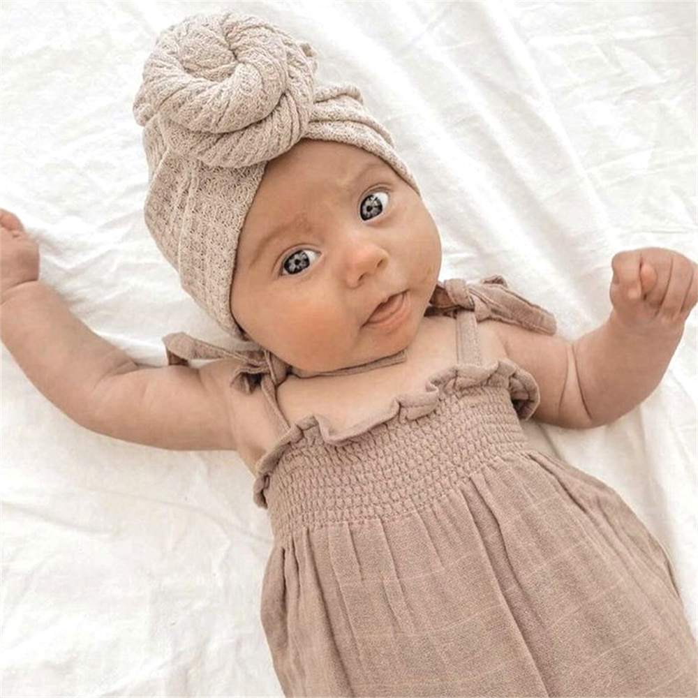 Solid Donut Turban Baby Girl C - Baby Wrap Stretchy recension och pris